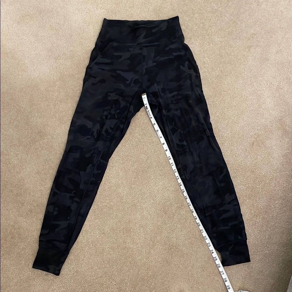 Lululemon Align Joggers Black Camo